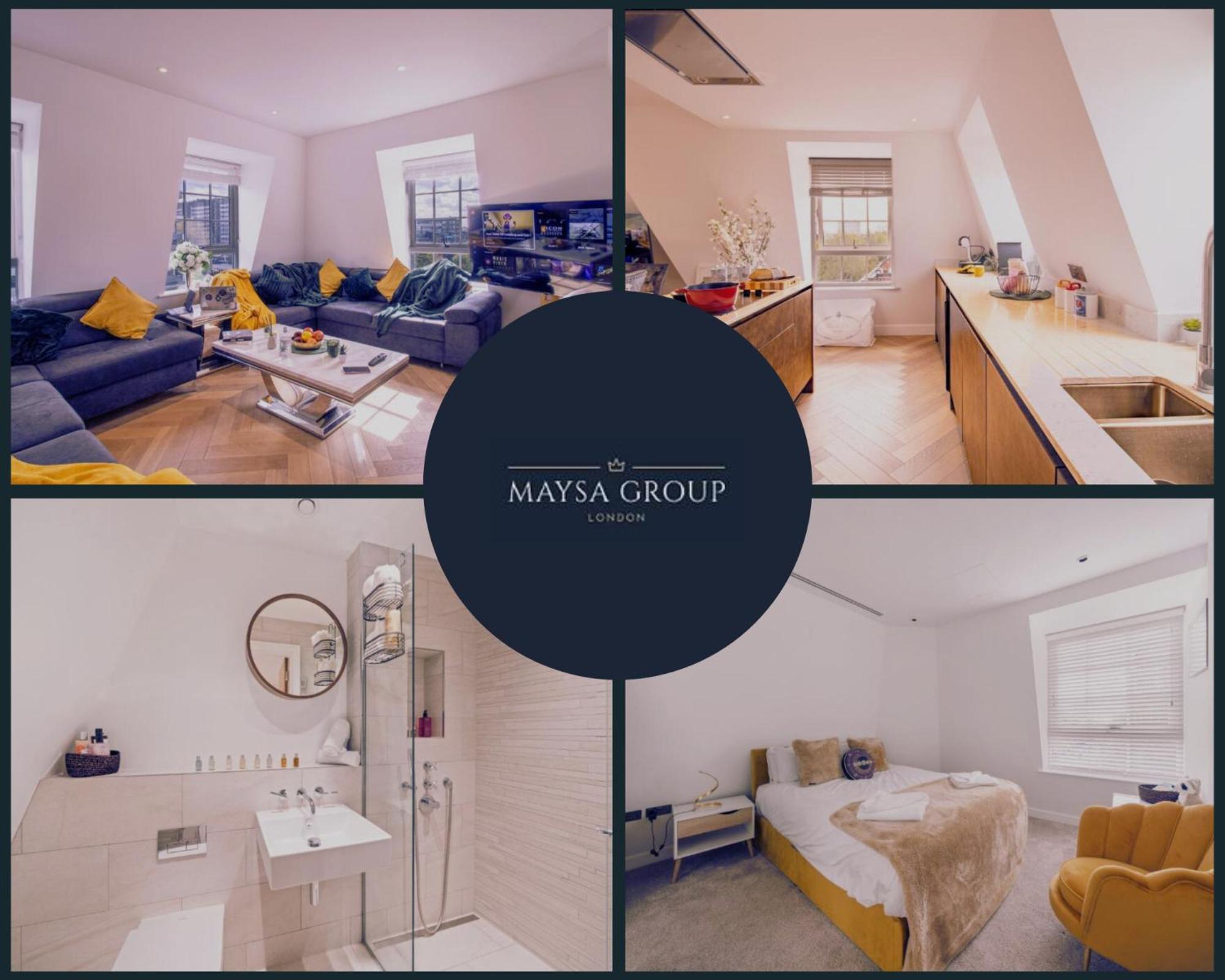 Elegant 3-Bedroom Penthouse In Marble Arch 70 Лондон Экстерьер фото